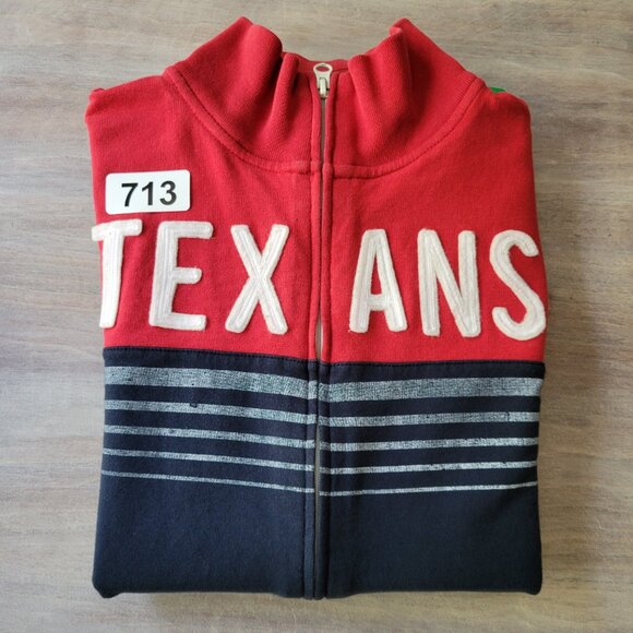 Houston Texans NFL 47 Brand Jacket Men’s Embroidered Logo Multi-Color - Picture 8 of 8